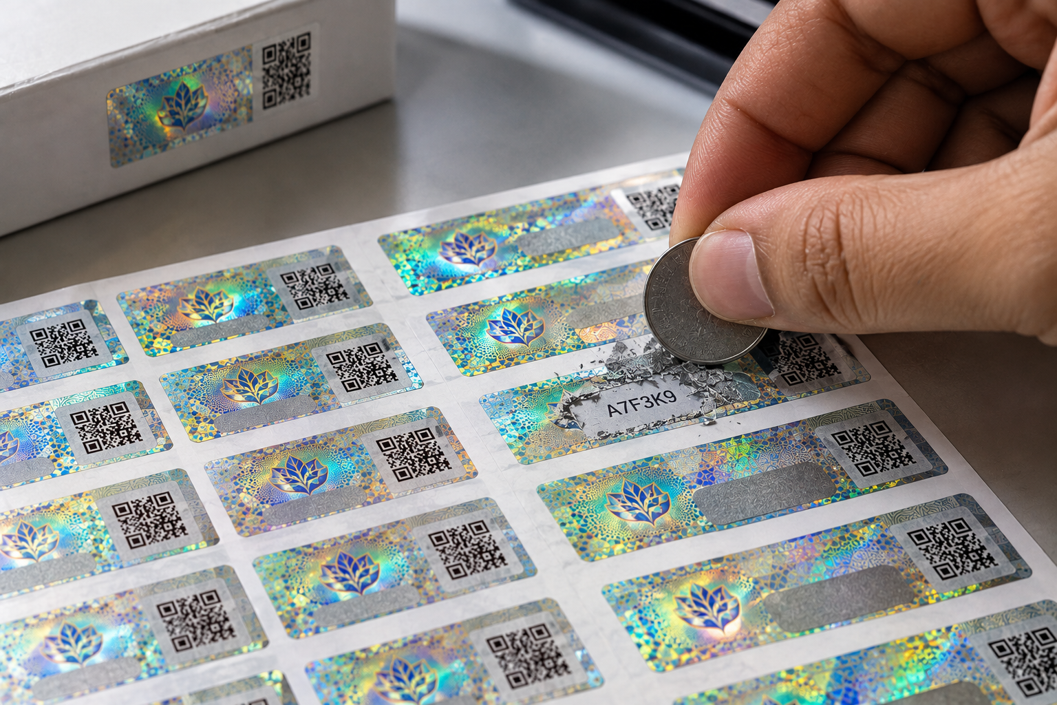Scratch-Off Security Printing