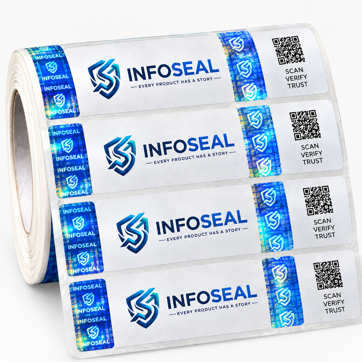 High Security Holographic Labels